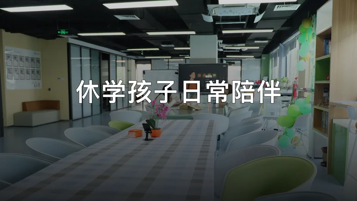 休学孩子日常陪伴 · 北京行思行远科技有限公司官方服务认证